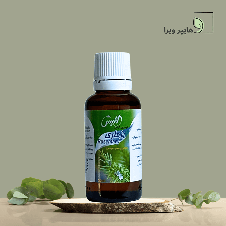 لوسیون رزماری تقویت کننده مو و ابرو الیس