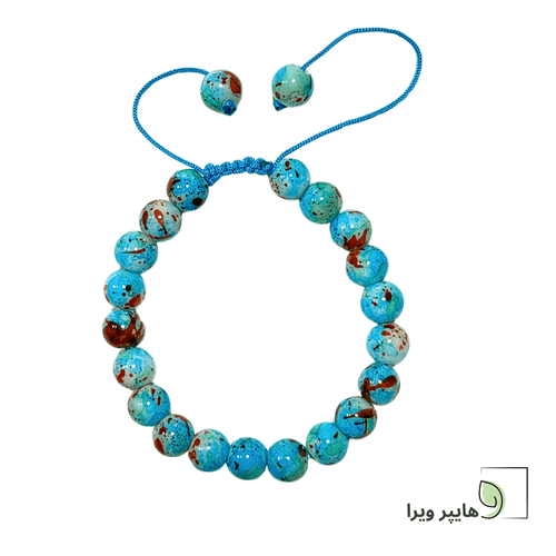 دستبند سنگی دخترانه مدل فانتزی | رنگ ثابت و بادوام