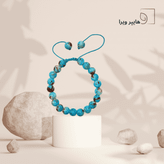 دستبند سنگی دخترانه مدل فانتزی | رنگ ثابت و بادوام