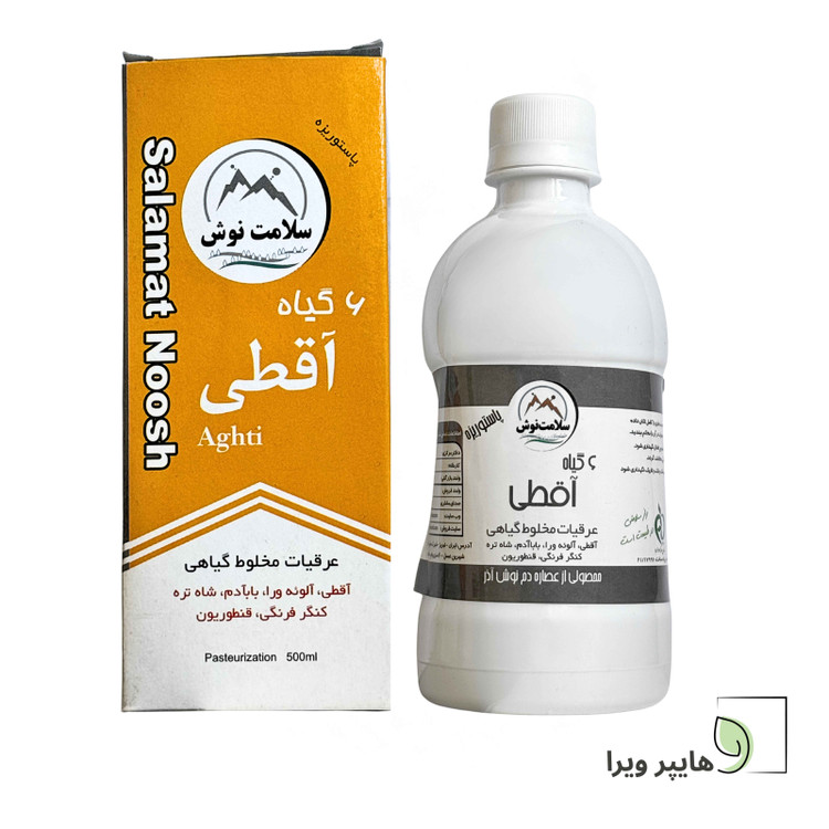 شربت ۶ گیاه اَقطی | تصفیه خون و کاهش غلظت خون