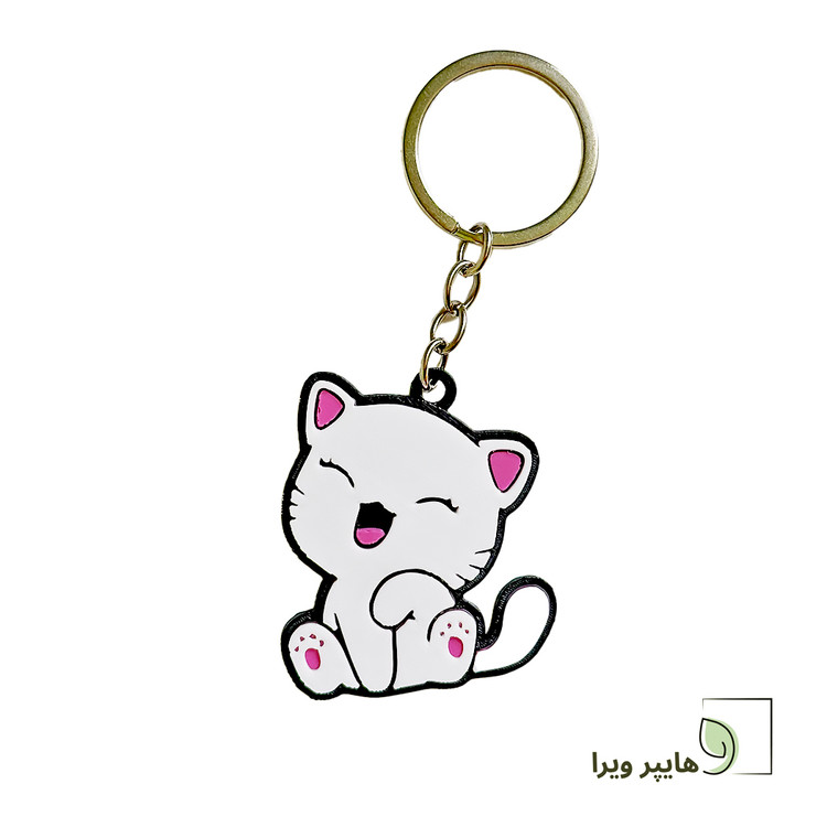 جاکلیدی طرح گربه خندان