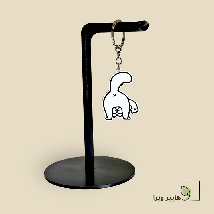 جاکلیدی طرح گربه سایمون وارونه