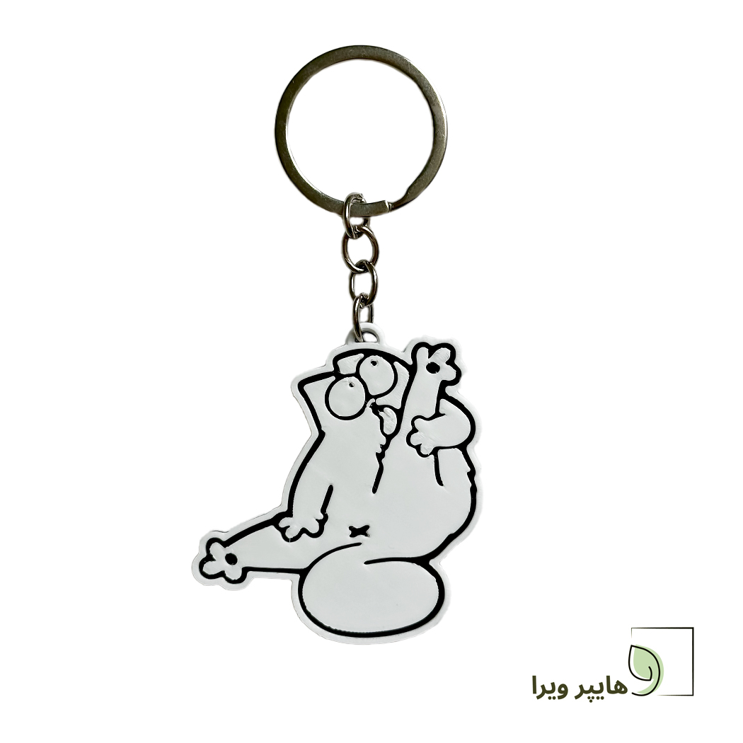 جاکلیدی طرح گربه سایمون ملوس