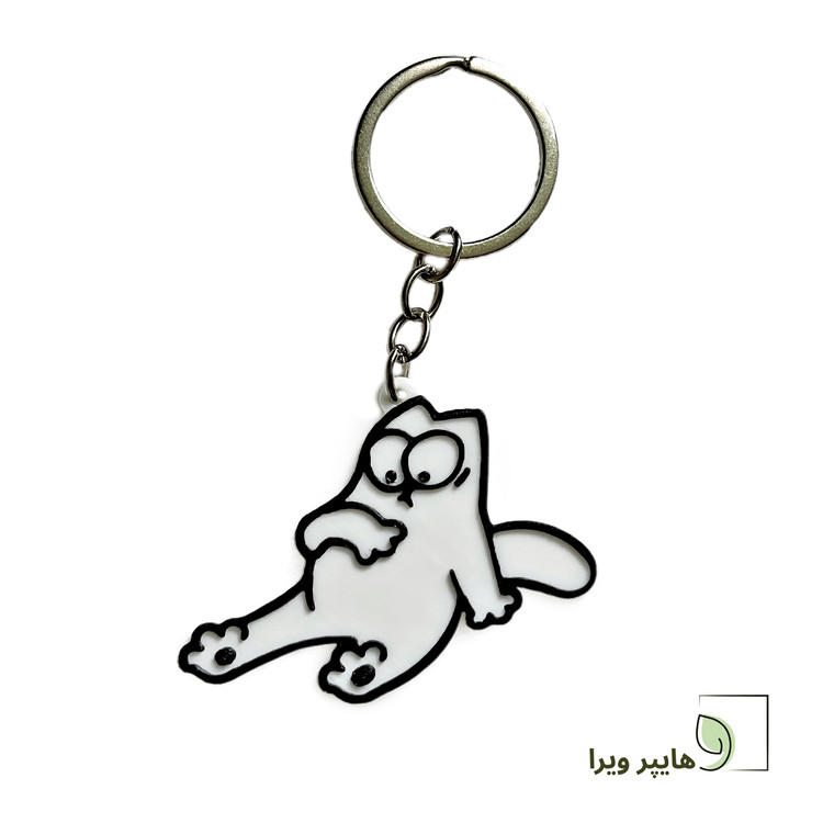 جاکلیدی طرح گربه سایمون شکمو