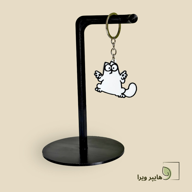 جاکلیدی طرح گربه سایمون ترسیده