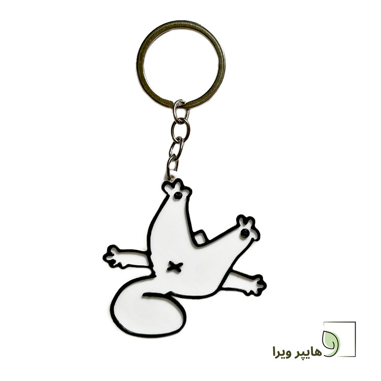 جاکلیدی طرح گربه سایمون آویزون