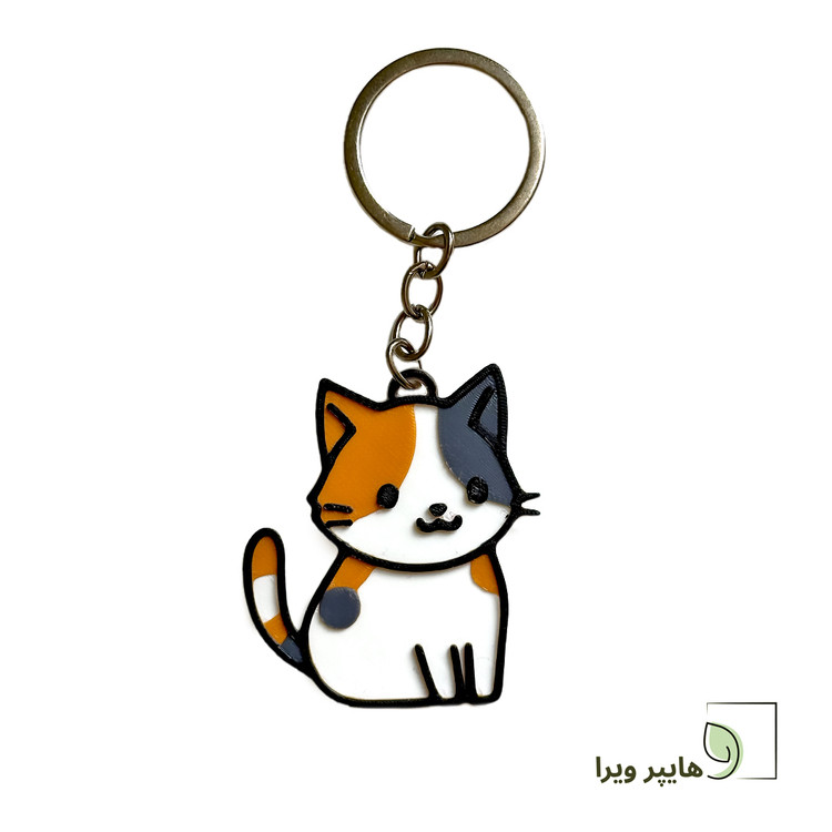 جاکلیدی طرح گربه کالیکو