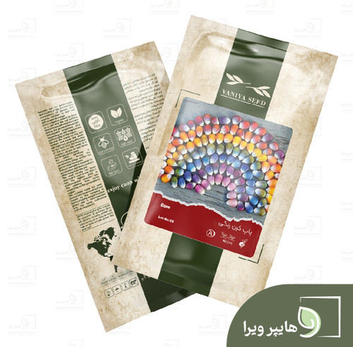 بذر پاپ کرن رنگی وانیا سید