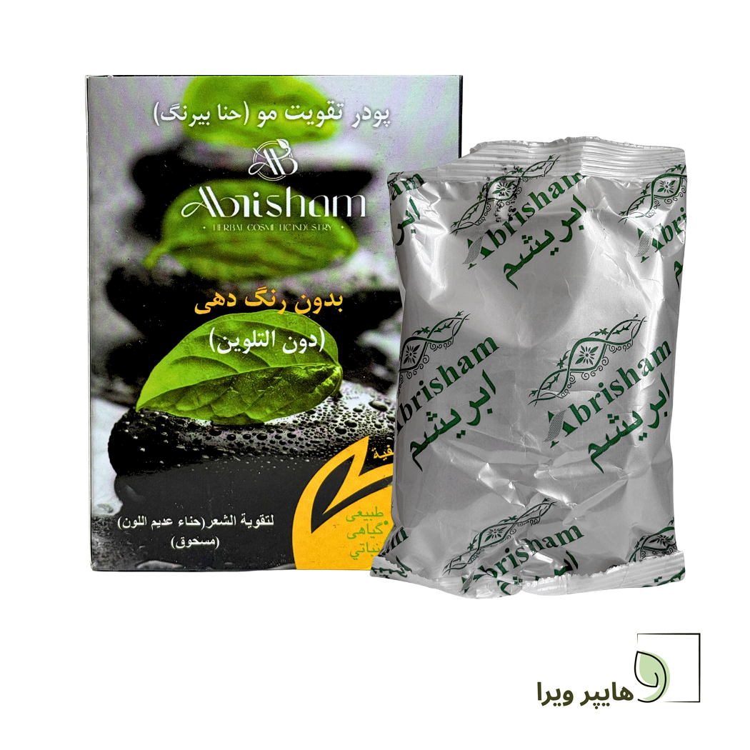 حنای بی‌رنگ ابریشم | پودر گیاهی تقویت مو