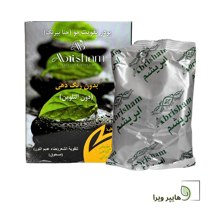 حنای بیرنگ ابریشم | پودر گیاهی تقویت مو