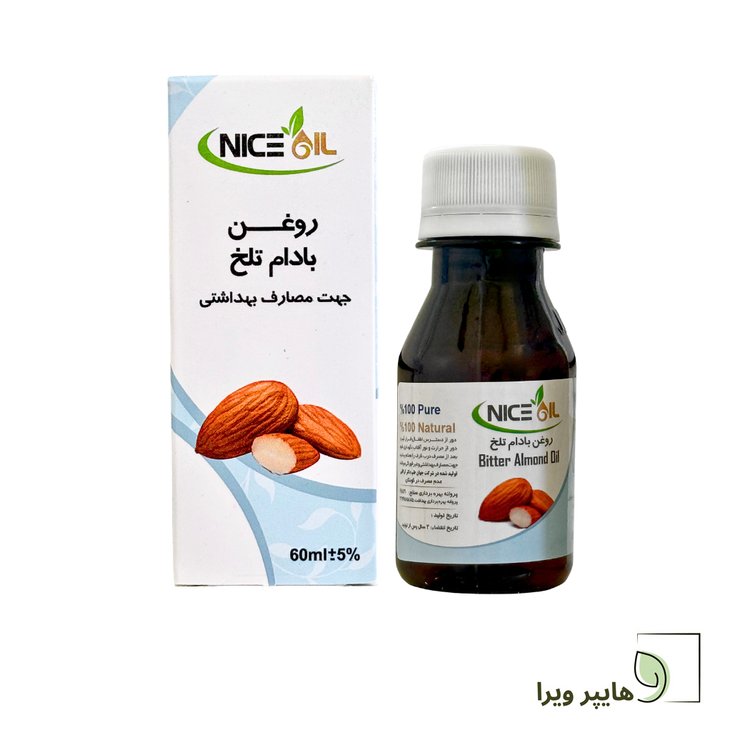 روغن بادام تلخ نایس اُیل 60 میلیلیتر | مراقبت از پوست و تقویت مو