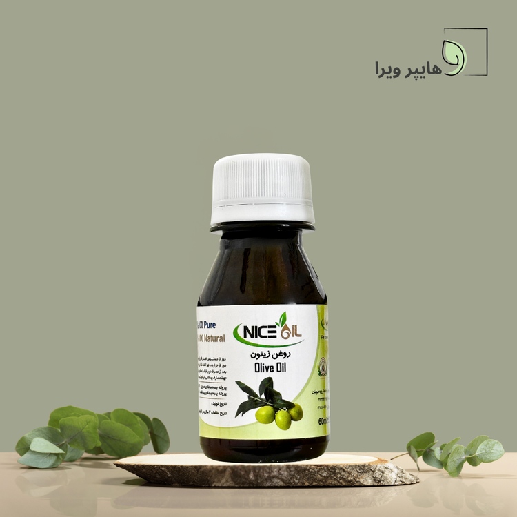 روغن زیتون نایس اُیل 60 میلیلیتر | مرطوبکننده پوست و تقویتکننده مو