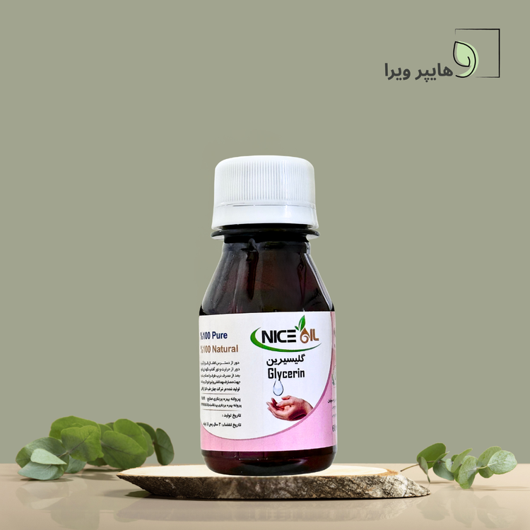 روغن گلیسیرین نایس اُیل 60 میلیلیتر | مرطوبکننده قوی پوست و مو