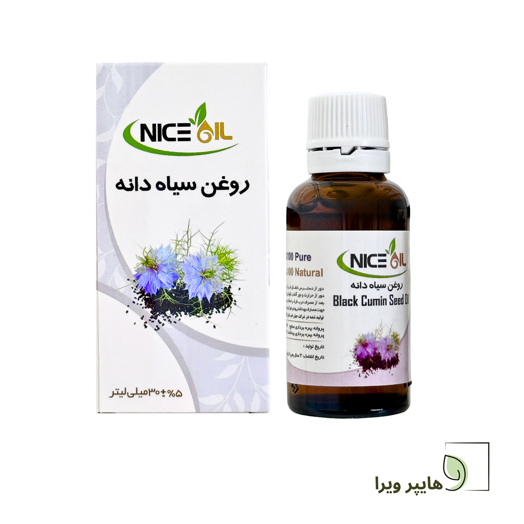 روغن سیاه دانه نایس اُیل 60 میلی‌لیتر | مراقبت از پوست و تقویت مو