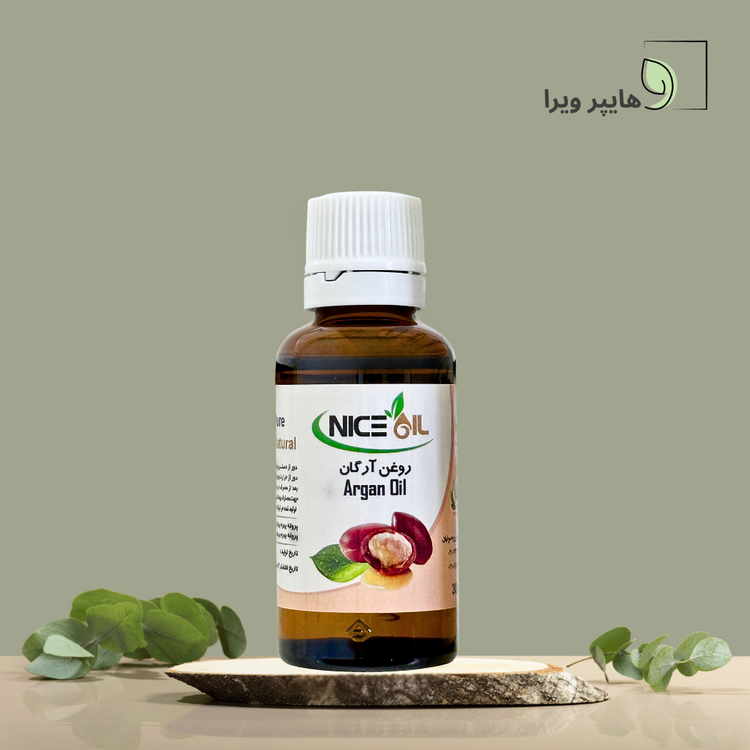 روغن آرگان نایس اُیل 30 میلیلیتر | تقویت مو، آبرسان پوست و ضد وز مو