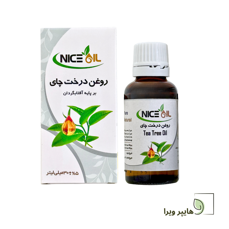 روغن چای سبز نایس اُیل 60 میلیلیتر | آبرسان، آنتیاکسیدان و مراقبت از پوست