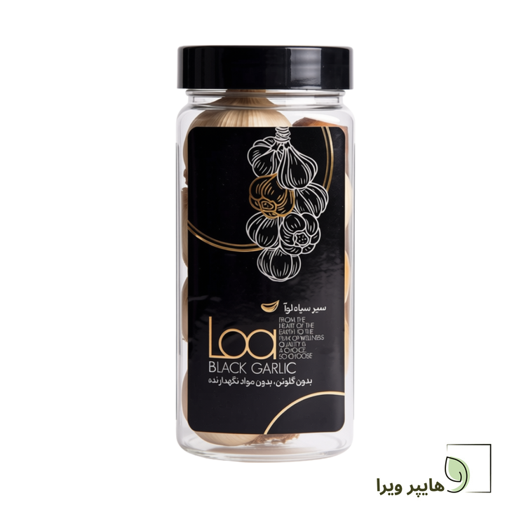 سیر سیاه لوآ | سیر تخمیر شده با کیفیت صادراتی