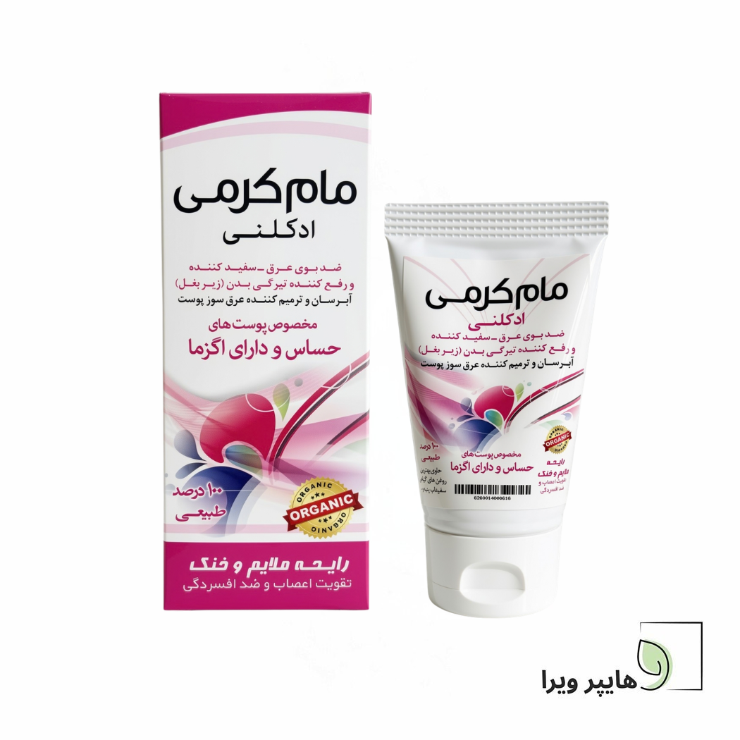 مام کرمی زنانه نیکا با رایحه ملایم و خنک