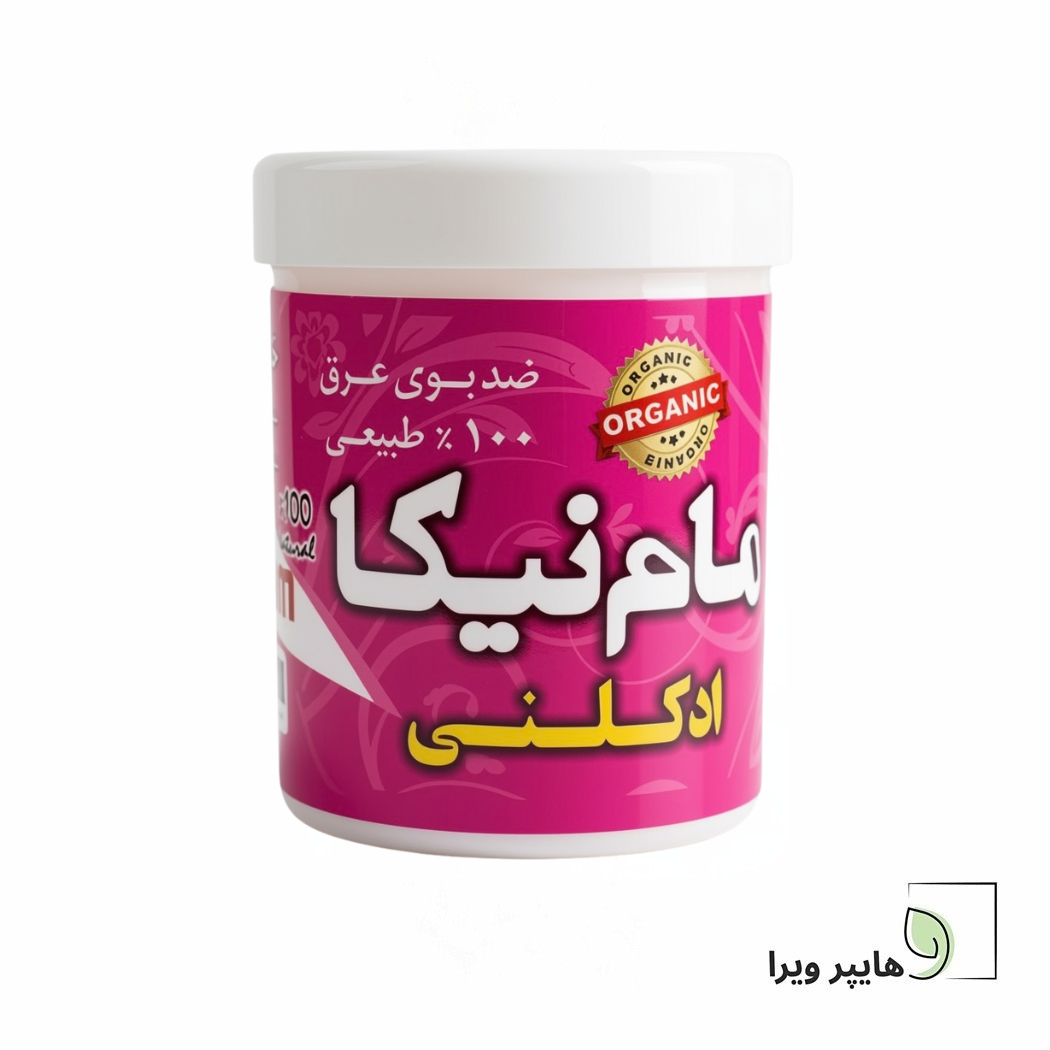 مام پودری ادکلنی نیکا با رایحه خنک و ملایم