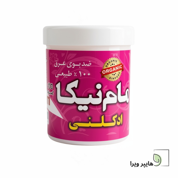 مام پودری ادکلنی نیکا با رایحه خنک و ملایم